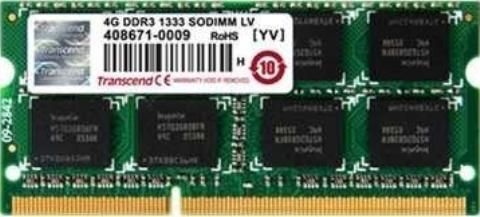 Transcend TS512MSK64V6N DDR3 SDRAM Memory Module, 4 GB Memory Size, DDR3 SDRAM Memory Technology, 1.5 V Memory Voltage, 1 x 4 GB Number of Modules, 1600 MHz Memory Speed, Non-ECC Error Checking, Unbuffered Signal Processing, UPC 760557821304 (TS512MSK64V6N TS5-12MSK-64V6N TS 512MSK 64V6N)