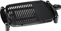 Brentwood Appliances TS-640 Indoor Electric BBQ Grill, Non-Stick Black, Fat-Free Cooking for Healthy Living Style, Removable Adjustable Thermostat Control with LED Light Indicator, Non-Stick Coating, Cool Touch Handle, Designed for Easy Cleaning, Dimensions 22"L x 12"W x 3.25"H, Weight 7.8 lbs, UPC 181225806407 (BRENTWOODTS640 BRENTWOODTS-640 BRENTWOODTS 640 BRENTWOOD TS 640 BRENTWOOD-TS-640 TS640) 