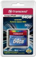 Transcend TS64GCF400 Premium Series 64GB CompactFlash Card, Ultra-fast 400X performance with four-channel support, Manufactured with brand-name MLC NAND Flash chips, Conforms to CF Type I standards, Data transfer rate Read 90MB/sec (Max), Data transfer rate Write 60MB/sec (Max), Support high-end DSLR, UPC 760557817185 (TS-64GCF400 TS 64GCF400 TS64-GCF400 TS64 GCF400) 