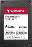 Transcend TS64GSSD320 Premium 2.5” SATA III 6Gb/s 64GB Solid State Drive, SandForce Driven, TRIM Command support, NCQ support, Ultra-slim 7mm form factor, SATA 6Gbps/3Gbps/1.5Gbps connection options, Intelligent Block Management and Wear Leveling, Build-in ECC protection for long data retention, UPC 760557823285 (TS-64GSSD320 TS 64GSSD320 TS64G-SSD320 TS64G SSD320) 