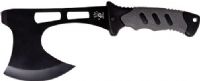12 Survivors TS73001K Hand Axe Kit, Soft anti-slip handle, Stainless steel blade, Nylon and TPR Handle, Blade Stainless steel in black finish, Overall Size 288x105x22mm, Handle Size 137x52x22mm, UPC 810119018861 (TS-73001K TS 73001K TS73001) 