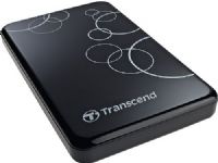 Transcend TS750GSJ25A3K StoreJet 25A3 (USB 3.0) 750GB Portable 2.5" SATA Hard Drive, Black, SuperSpeed USB 3.0 compliant and backwards compatible with USB 2.0, Connection bandwidth up to 5Gbits per second, Advanced internal hard drive suspension system, Extra-large storage capacity, Sleek durable and shock-resistant, UPC 760557820956 (TS-750GSJ25A3K TS 750GSJ25A3K TS750G-SJ25A3K TS750G SJ25A3K) 