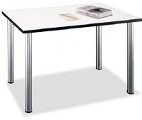 Bush TS85201 Rectangle Conference Table, Aspen Collection, White Spectrum Finish (TS-85201 TS 85201) 