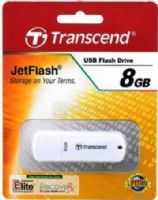 Transcend TS8GJF370 JetFlash 370 8GB Flash Drive, White, Fully compatible with Hi-speed USB 2.0 interface, Easy Plug and Play installation, USB powered, No external power or battery needed, LED status indicator, Extremely slim and portable, Exclusive Transcend Elite data management software, Ultra-light weight of just 8.5g, UPC 760557821946 (TS-8GJF370 TS 8GJF370 TS8G-JF370 TS8G JF370) 