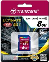 Transcend TS8GSDHC10U1 SDHC Class 10 UHS-I 600x (Ultimate) 8GB Memory Card, Transfer Rate (Max) 90MB/s 600x, MLC flash-based performance and reliability, Supports Ultra High Speed Class 1 specification, Class 10 compliant, Fully compatible with SD 3.01 standards, Easy to use, plug-and-play operation, UPC 760557821731 (TS-8GSDHC10U1 TS 8GSDHC10U1 TS8G-SDHC10U1 TS8G SDHC10U1) 