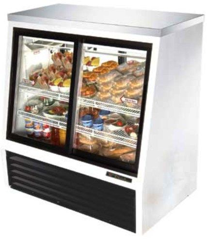True TSID-48-4 16 Cu.Ft. Single-Duty Deli Case, Automatic defrost system, timeinitiated, time-terminated (TSID484 TSID-484 TSID-484 TSID48 TSID-48)
