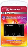Transcend TS-RDP8K Multi-Card Reader P8 with Photo Recovery Software, Black, Fully Compliant with the Hi-Speed USB 2.0 Interface, USB powered (no external power or battery needed), LED indicates card insertion and data traffic, Compatible with the new SDHC standard, Supports modern memory cards, Useful RecoveRx Tool, UPC 760557814870 (TSRDP8K TS RDP8K TS-RDP8) 