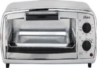 Oster TSSTTVVGS1 Four Slice Brushed Stainless Steel Toaster Oven, 1000 Watts of power, Oven temperature control, 4-slice capacity, Multiple rack positions, 30-minute toasting timer, Removable crumb tray, Brushed stainless-steel finish, Dimensions (HxWxD) 9-1/2 x 17.3 x 11 Inches, Weight 7.7 lbs, UPC Code 034264451575 (TSS-TTVVGS1 TSST-TVVGS1 TSSTT-VVGS1 TSSTTVV-GS1) 