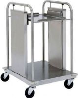 Delfield TT-1422 Mobile Open Frame One Stack Tray Dispenser for 14" x 22" Food Trays, Open Base Style, 60 Trays Capacity, Stainless Steel Material, 1 Number of Compartments, Unheated Style, Tray Dispensers Type, Welded stainless steel construction, UPC 400010754410 (TT-1422 TT 1422 TT1422) 