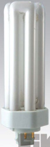 Eiko TT32/50 Triple-Tube GX24q-3 Base Fluorescent, T-4 Bulb, 32 Watts, 2200 Approx. Init. Lumens, 1870 Approx. Mean Lumens, 5000 Color Temp, 5.8/147 MOL (in/mm), 82 CRI, 10000 Hours Avg Life (TT3250 TT32 50 TT32-50)