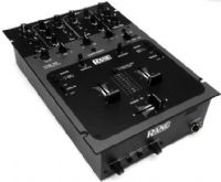 Rane TTM56 DJ Mixer, 10Hz to 30KHz, +0, -3dB Frequency Response, 3-bans Accelerated Slope EQ Section, 120 vac, 750mA rms from remote supply Power, Non-contact faders, Dynamic curve assignment, Morphing between curve types, Reverse switching, Hamster switch (TTM 56 TTM-56) 