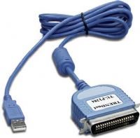TRENDnet TU-P1284 USB to Parallel 1284 Converter, 12Mbps, 126g. (0.3 lb) (TU P1284 TUP1284 Trendware) 