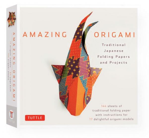 Tuttle T841917 Amazing Origami Kit; Amazing Origami is the paper craft kit folders have been looking for! Designed for all ages and for origami beginners as well as more experienced practitioners, this kit provides everything you need to create exciting and original origami art; EAN 9780804841917 (TUTTLET841917 TUTTLE-T841917 ORIGAMI)