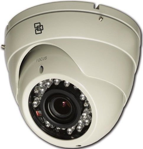 GE Security TVD-TIR6-MR TruVision Dome IR Mid-Res Camera, 1/3