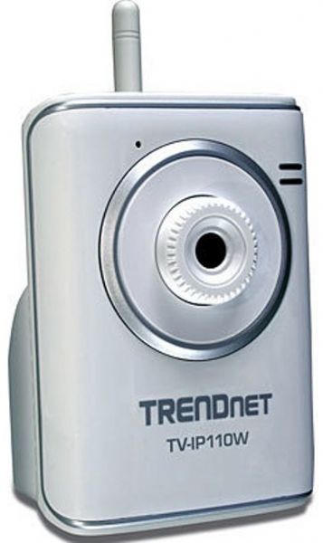 Trendnet TV-IP110W Wireless Internet Camera Server, Supports TCP/IP networking, SMTP Email, HTTP, and other Internet protocols, High quality MJPEG video recording with up to 30frames per second, Record streaming video to your computer, Compatible with wireless g and b devices, Motion detection with Email notification, Control two adjustable motion detection windows with just-in-time snapshot (TV IP110W TVIP110W)