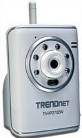 Trendnet TV-IP312W Internet Camera Server with 2-Way Audio, Compatible with wireless g and b devices, Advanced encryption modes include WEP, WPA-PSK and WPA2-PSK, Built-in USB port allows you to store still image directly onto a USB flash or hard drive, Supports TCP/IP networking, SMTP Email, HTTP, Samba and other Internet protocols, High quality MPEG-4 and MJPEG video recording with up to 30 frames per second (TV IP312W TVIP312W) 