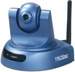 Trendnet TV-IP400W Wireless Advanced Pan & Tilt Internet Camera Server, Wi-Fi Compliant with IEEE 802.11b/g Devices on 2.4 GHz ISM Frequency Band, Wireless Supports Infrastructure and Ad-Hoc Modes, Supports 4x Digital Zoom for Close Up Images  (TVIP400W   TV IP400W   TRENDware) 