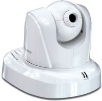 TRENDnet TV-IP600 ProView Wired Pan/Tilt/Zoom Internet Camera, 1x 10/100Mbps Fast Ethernet port, MJPEG video compression at up to 30 frames per second, Resolution up to VGA 640 x 480 pixels, Pan -156° ~ +156° and tilt -45° ~ +70°, Define up to 24 preset viewing points, 4x digital zoom, Create up to 64 user accounts (TVIP600 TV IP600 TVIP-600) 