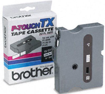 Brother TX2111 P-touch 1pk 1/4