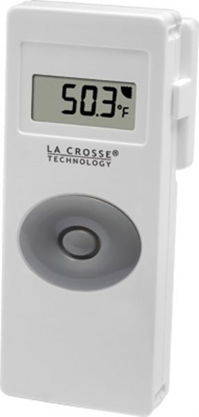 La Crosse Technology TX27U-IT  Wireless Temperature Sensor with LCD, LCD with Temp Display, IN or OUT Temp Sensor, Weather Resistant (TX27U-IT TX27U IT TX27UIT)