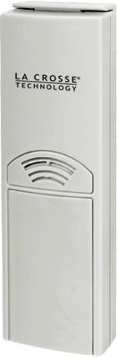 La Crosse Technology TX6U Wireless Temperature Sensor, IN or OUT Temp Sensor, Wall Hanging or Free Standing, Transmission Range: Up to 80 Feet, Weather Resistant Case, Power Requirements: 2 