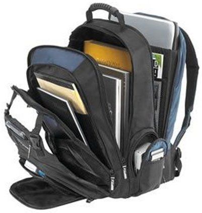 Targus TXL617 Targus XL Notebook Backpack, Separate padded notebook compartment fits most notebooks with 17 inch screens, Main compartment for file storage includes soft organizational shelf, Extra file and accessory storage throughout the backpack, Side water bottle pocket and side pocket lined with protective material for safe sunglass storage (TG-TXL617 TG TXL617 TGTXL617)