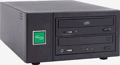 Condre Tracer Express One to One CD-R Duplicator, Load and Go, One button light indicator menu 52x, USB 2.0 Connect to PC/Mac, RCA out play (TracerExpress, Tracer-Express)