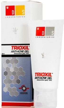 DS Laboratories TRIOXIL Model Trioxil (30ml) Anti-Acne Gel, Combats Propionibacterium Acnes bacteria and fungi, and controls the secretion of oil, Has also been shown effective in closing the pores and eliminating dead cells, thereby encouraging new cell growth, UPC 718122887118 (TRI-OXIL TRI OXIL)