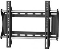 OmniMount U2-FB Fixed Flat Panel Wall Mount, Black, Fits most 23” - 42” flat panels, Supports up to 80 lbs (36.3 kg), Low 1.6” (41mm) mounting profile, Universal rails for greater panel compatibility, Lift n’ Lock allows you to easily attach your flat panel to the mount, Sliding lateral on-wall adjustment, Open architecture provides easy access to in-wall wiring, UPC 728901016677 (U2FB U2 FB U2F U2F-B) 