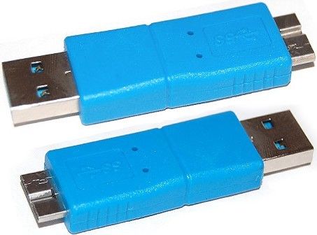 Bytecc U3-AMICROMM USB 3.0 Type A Male to Micro Male Adapter (U3AMICROMM U3 AMICROMM)