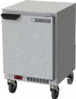 Beverage Air UCF20HC Low Profile Undercounter Freezer - 20", 2.7 cu. ft. Capacity, 2.5 Amps, 60 Hertz, 1 Phase, 115 Voltage, 1/3 HP Horsepower, 1 Number of Doors, 2 Number of Shelves, 16" W x 13" D x 19" H Interior Dimensions, Rear Mounted Compressor Location, Doors Access, Swing Door Style, Solid Door, Right Hinge Location, Low Profile Style, Tested to perform in ambient temperatures of 100° Fahrenheit (UCF20HC UCF-20HC UCF 20HC) 