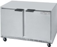 Beverage Air UCF36AHC Undercounter Freezer - 36", Counter Height Style, 6 Amps, 60 Hertz, 1 Phase, 115 Voltage, 8.5 cu. ft. Capacity, 1/3 HP Horsepower, 2 Number of Doors, 4 Number of Shelves, Comes with 6" legs, Rear Mounted Compressor Location, Front Breathing Compressor Style, Doors Access, Swing Door, Solid Door, Left/Right Hinge Location, Environmentally-safe R290 refrigerant, Compact design great for use in limited spaces (UCF36AHC UCF-36AHC UCF 36AHC) 