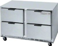Beverage Air UCFD48AHC-4 Undercounter Freezer - 48", 3.3 Amps, 60 Hertz, 1 Phase , 115 Voltage, 13.9 cu. ft. Capacity, 1/5 HP Horsepower, 4 Number of Drawers, 0° F Temperature Range, Drawers Access, Rear Mounted Compressor Location, Front Breathing Compressor Style, Counter Height Style, 44" W x 19" D x 23" H Interior Dimensions, Environmentally-safe R290 refrigerant (UCFD48AHC-4 UCFD48AHC 4 UCFD48AHC4) 
