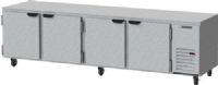 Beverage Air UCR119AHC Undercounter Refrigerator - 119", 8.6 Amps, 60 Hertz, 1 Phase, 115 Voltage, 40.5 cu. ft. Capacity, 1/3 HP Horsepower, 4 Number of Doors, 8 Number of Shelves, 35° - 38° F Temperature Range, Counter Height Style, Side Mounted Compressor Location, Side / Rear Breathing Compressor Style, Swing Door Style, Solid Door, Doors Access Type, Left/Right Hinge Location (UCR119AHC UCR-119-AHC UCR 119 AHC) 