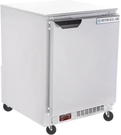 Beverage Air UCR20HC Shallow Depth Low Profile Undercounter Refrigerator - 20