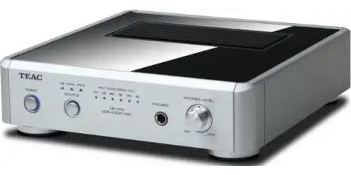 Teac UD-H01-S D/A Converter with Audio Interface, Silver, D/A Converter 32bit/192kHz (BurrBrown 1795) x 2, Streaming Digital Audio via USB Better-Than-CD Quality Playback, 192kHz Up-Conversion to Reduce Jitter Even Further, Dual-Monaural Configuration with Independent Left/Right D/A Converters, Refined Analog Circuit Design for a Simple Signal Path, UPC 043774027118 (UDH01S UD-H01S UDH01-S UD-H01)