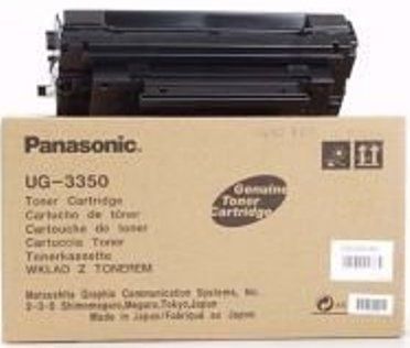 Panasonic UG3350 Toner Cartridge, Laser Print Technology, Black Print Color, 7500 Pages Duty Cycle, For use with Panasonic UF585 and UF595 Fax Machines (UG-3350 UG 3350) 