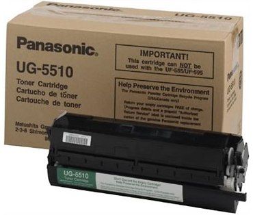 Panasonic UG-5510 Genuine Original OEM Panasonic Toner Cartridge for UF-780, UF-790, DX-800, UF-6000 (UG5510 UG 5510)
