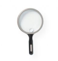 Ultraoptix SV-5P General Purpose  2.5x/6x 5" Magnifier; High power optical quality magnifiers; Lightweight, easy grip, molded one-piece frame; Scratch resistant and unbreakable; Bifocal lens for stronger magnification and greater detail; Blister-carded; Shipping Weight 0.25 lb; Shipping Dimensions 5.00 x 2.50 x 6.00 inches; UPC 046876777776 (SV5P ULTRAOPTIX-SV-5P MAGNIFIER) 