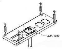 Chief UMA-1020 Lightweight 1" NPT Suspended Ceiling Kit (UMA 1020, UMA1020) 