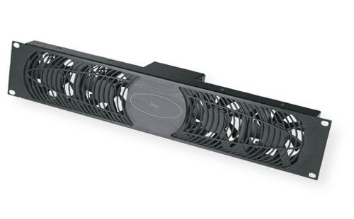 Middle Atlantic UQFP-4RA Fan Panel with Speed Control; Black; Cooling panel with thermostatic control; 100 CFM at 27 dB; Intelligent thermostatic proportional control; Black brushed and anodized finish; 110V input voltage; UPC 656747103865 (UQFP4RA UQFP 4RA UQFP-4RA UQFP4RA-VENT UQFP4RA-FAN UQFP4RA-100CFM)