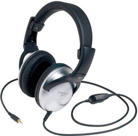 Koss UR29 Collapsible Portable Headphones, Ear-cup Headphones Form Factor, Dynamic Headphones Technology, Wired Connectivity Technology, Stereo Sound Output Mode, 18 - 20000 Hz Response Bandwidth, 0.2% Total Harmonic Distortion - THD, 101 dB Sensitivity, 100 Ohm Impedance, Mylar Diaphragm, 1 x headphones - mini-phone stereo 3.5 mm Connector Type (UR29 UR-29 UR 29)