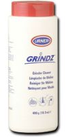 European Gift 48 Grindz Coffee Grinder Cleaner; Grindz Coffee Grinder cleaner; Easily remove all oil residue flavors and smells from your grinder by placing an ounce of tablets in your grinder; Use once a month for best reults; 20 oz. bottle; Container is suitable for 12 single applications or 6 commercial cleanings; Sold individually or by the case; This product is desined to clean the grinding burrs on all electric burr grinders; UPC 725182600809 (URNEX48 URNEX EUROPEAN GIFT 48 COFFEE GRINDER  