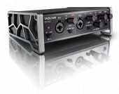 Tascam US-2x2 USB 2.0 2-In/2-Out Audio/MIDI interface; 44.1k/48k/88.2k/96kHz Sampling frequency; 16/24bit Quantization bit rate; XLR-3-31(1:GND, 2:HOT, 3:COLD), BALANCED MIC in Connector; 6.3mm(1/4")TS-jack(TFHOT, SFGND), UNBALANCED Inst IN Connector; 6.3mm(1/4")TRS-jack(TFHOT, RFCOLD, SFGND), BALANCED LINE in Connector; 6.3mm(1/4")TRS-jack(TFHOT, RFCOLD, SFGND), BALANCED LINE out Connector; UPC 043774031009 (US2X2 US-2x2 US-2X2) 