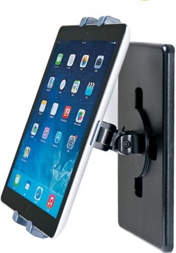 Aidata US-2113M Aidata Universal Tablet Fridge Mount; Magnetic mount sticks onto any magnetic surface such as a white board or fridge; Allows tablet to tilt up, down, left, and right; Rotates 360 degrees for horizontal or vertical view; Bracket fits most 7