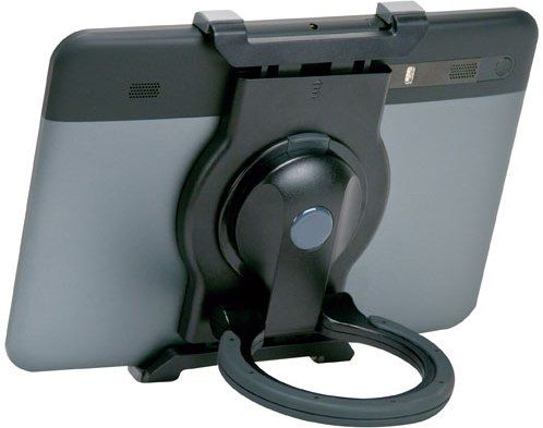 Aidata US-1001 Universal Tablet Stand, Fits most 7 ~ 10.1 tablets, Lightweight and portable, Easy to attach and detach, Rotates 360 degrees, Spring bracket opens from 157~190 mm, Dimension 7.5L x 9.5W x 2.5H, EAN 4711234810766 (US1001 US 1001)