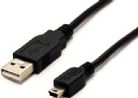 Bytecc USB2-10MIN USB 2.0 Type A Male to Mini B Male 10 feet Cable, Black, Provides hi-speed data transfer to 480Mbps, Compatible with PC and Mac, Ultra-flexible jacket makes installation easy, Foil and braid shield reduces interference, 24AWG/1P and 28AWG/2C, UPC 837281102655 (USB210MIN USB2 10MIN USB2-MIN) 