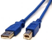 Bytecc USB2-6AB-B USB 2.0 6 feet Printer Cable, Blue, A Male to Type B Male, Hi-speed data transfer up to 480Mbps from PC or Mac to printer with absolute reliability, UPC 837281102365 (USB26ABB USB26AB-B USB2-6ABB USB2-6AB USB2-AB USB2AB) 