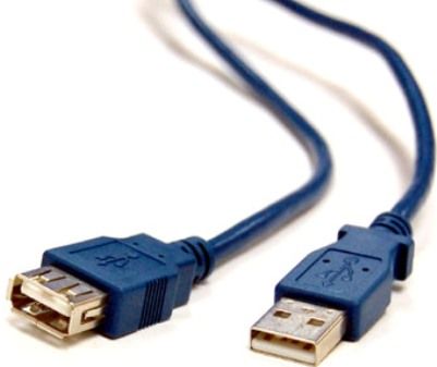 Bytecc USB2-10MF-B USB 2.0 10 feet Extension Cable, Blue, A Male to Type B Male, Hi-speed data transfer up to 480Mbps from PC or Mac to printer with absolute reliability, UPC 837281102358 (USB210MFB USB210MF-B USB2-10MFB USB2-10MF USB2-MF)