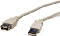 Bytecc USB2-6MF-W USB 2.0 6 feet Extension Cable, White, A Male to Type B Male, Hi-speed data transfer up to 480Mbps from PC or Mac to printer with absolute reliability, UPC 837281102297 (USB26MFW USB26MF-W USB2-6MFW USB2-6MF USB2-MF) 
